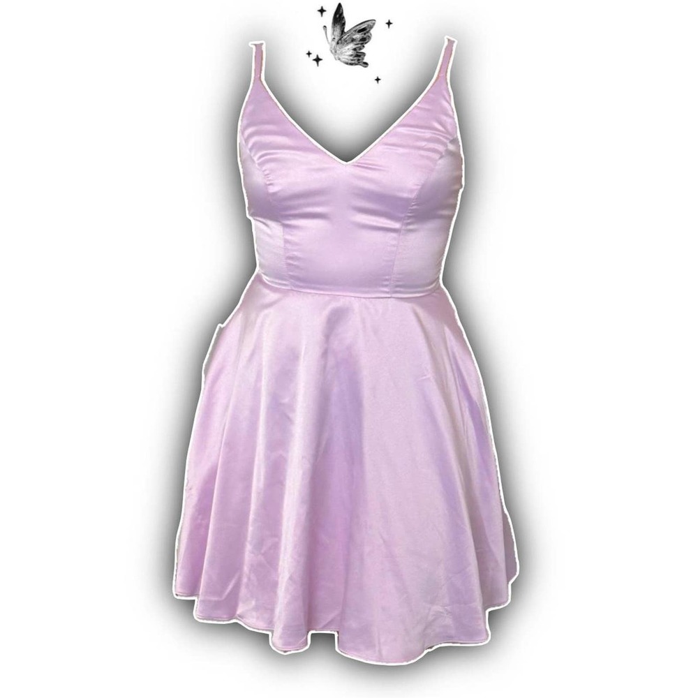 Lilac semi formal dress